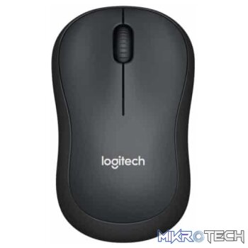 Logitech M220 Silent Wireless Optical Ambidextrous Office Mouse  Charcoal